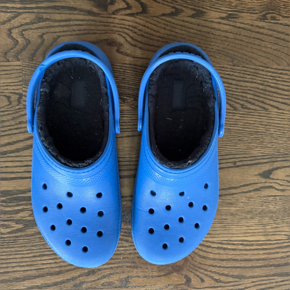 Crocs kids Classic Lined Clogs - Size 5